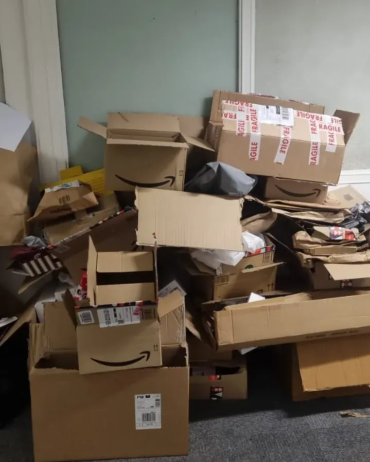 Office clearance in progress